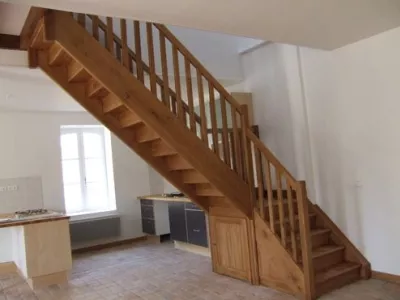 Quart tournant avec palier