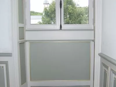 Création des lambris d’embrasure